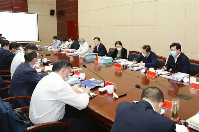 陈金虎盛蕾专题听取“两湖”创新区相关规划项目汇报