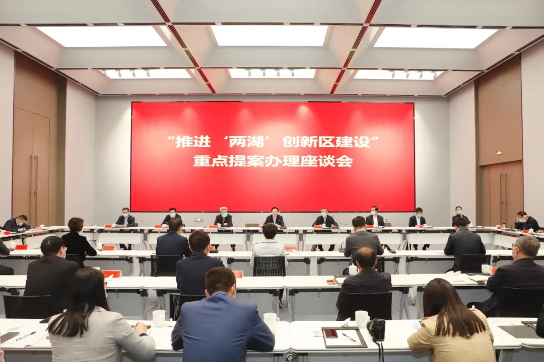 “推进‘两湖’创新区建设”重点提案办理座谈会举行